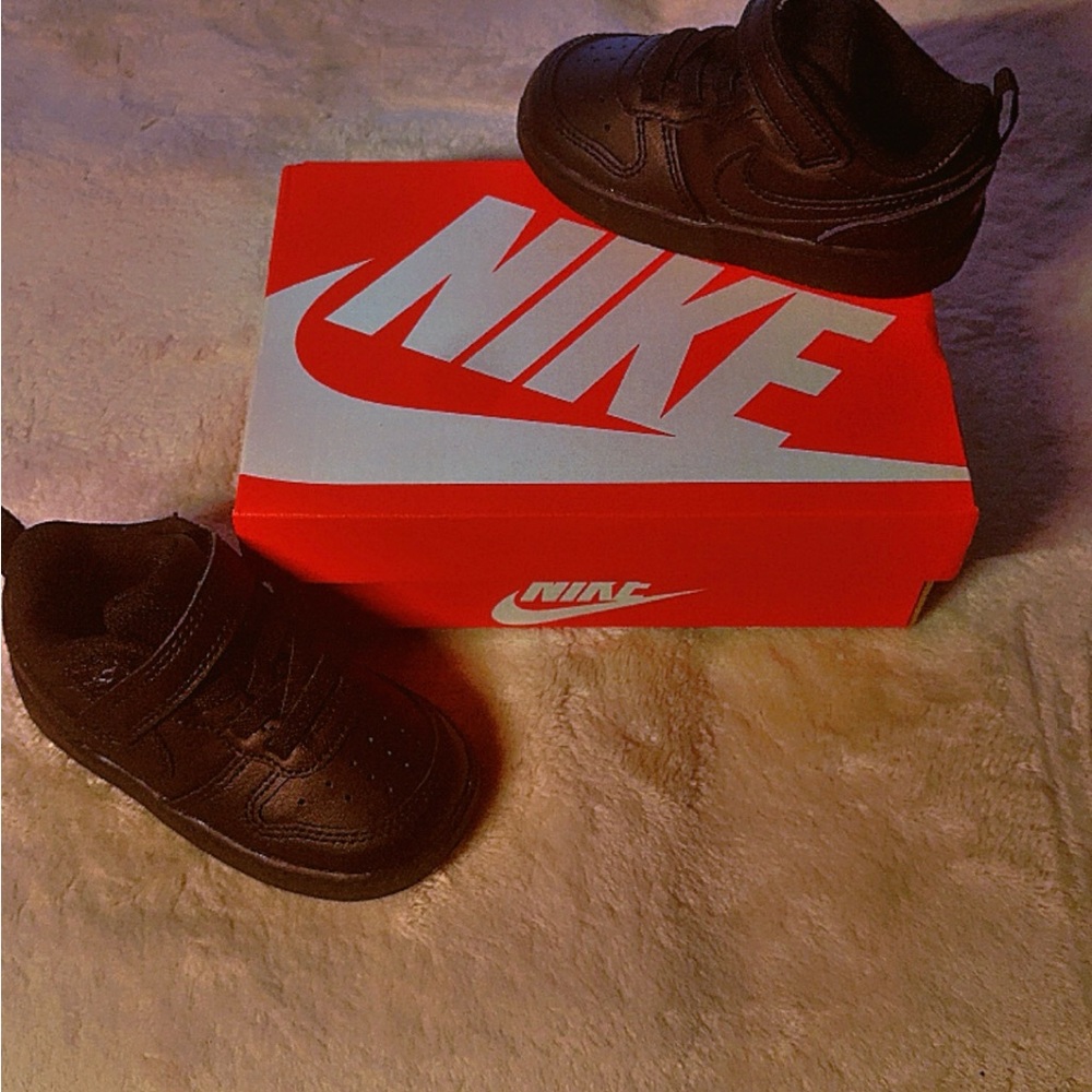 Nike Black Baby Sneakers